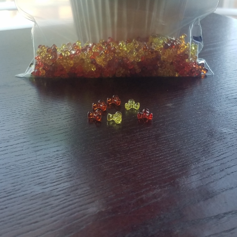 Beads Red-yellow-cream-orange